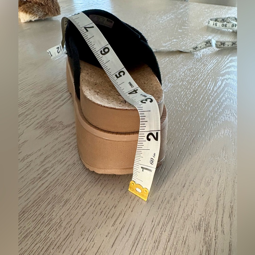 Reef Vista Liana Black Suede Loafer Mule - Women Size 6 - Picture 11 of 11